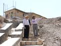 بازدید دکتر فاتح ریاست دانشگاه به اتفاق دکتر عرب امیری  و اعضای دفتر فنی دانشگاه از پردیس معدن آموزشی